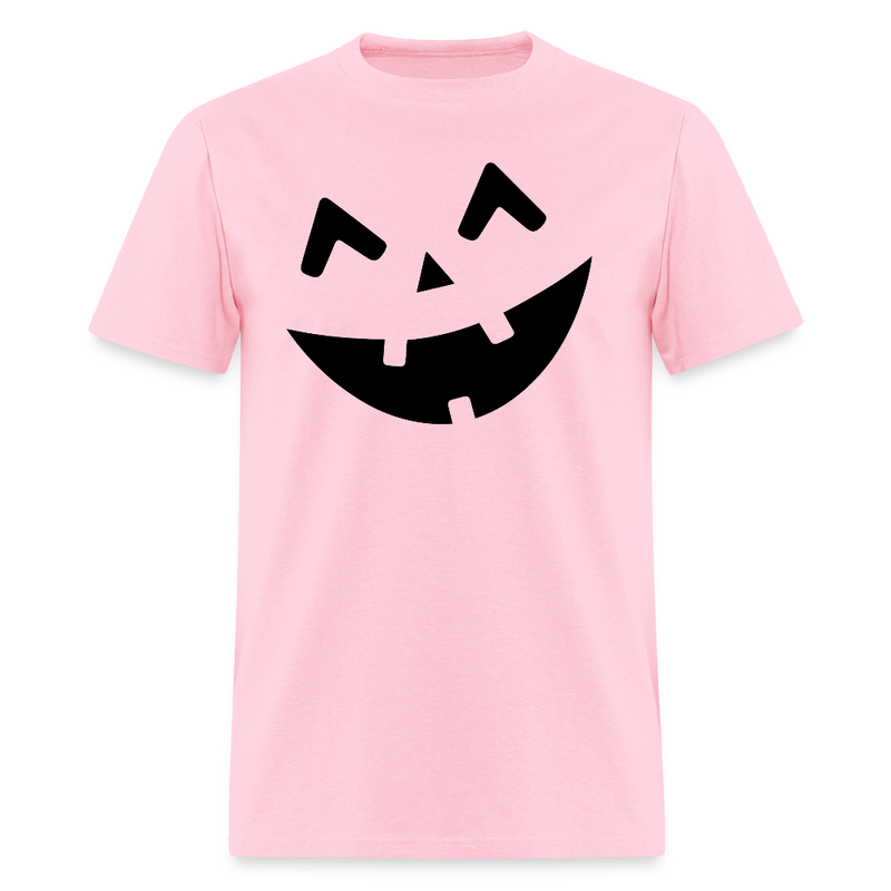 Pumpkin Faces Halloween T Shirt - pink