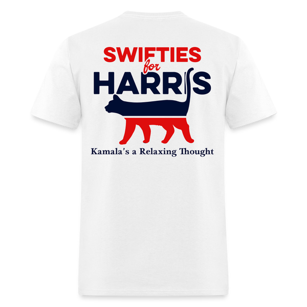Swifties For Harris T Shirt - white