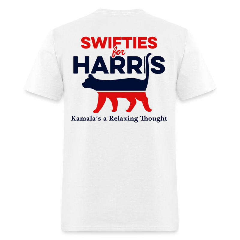 Swifties For Harris T Shirt - white