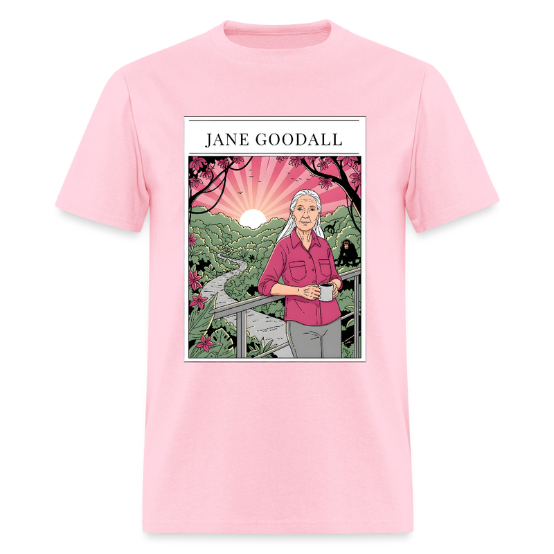 RIP Jane Goodall T Shirt - 4 - pink