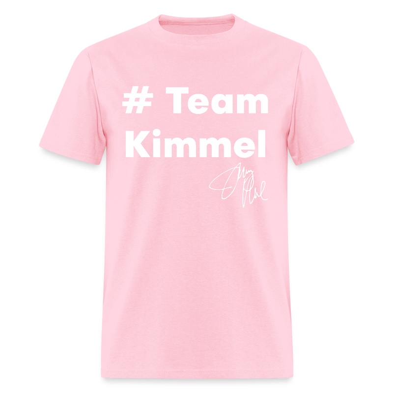 Team Kimmel Signature T Shirt - pink