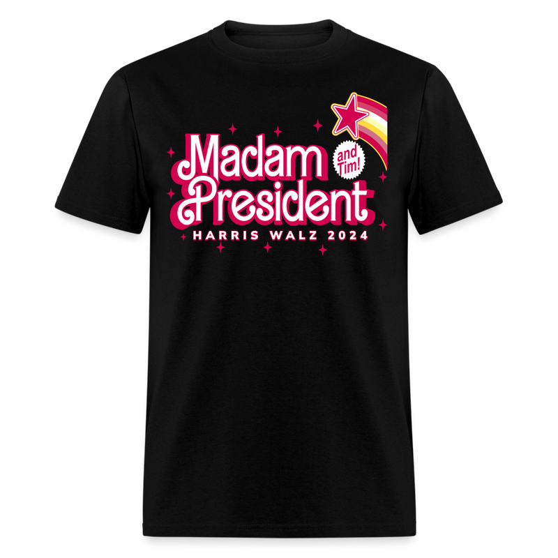 Madam President T Shirt - black
