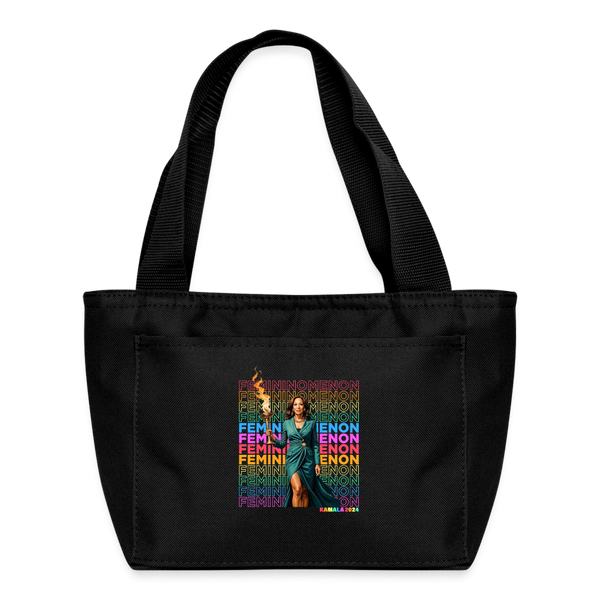 Femininomenon Lunch Bag - black