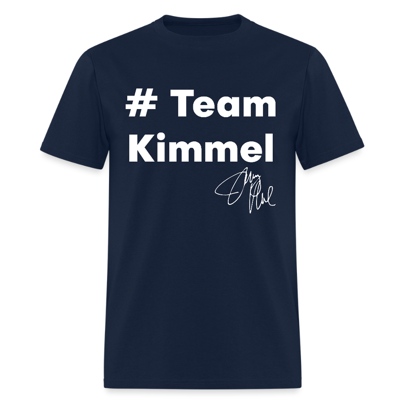 Team Kimmel Signature T Shirt - navy