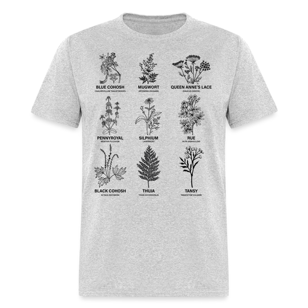 Herbs For Reproductive Freedom T Shirt - heather gray