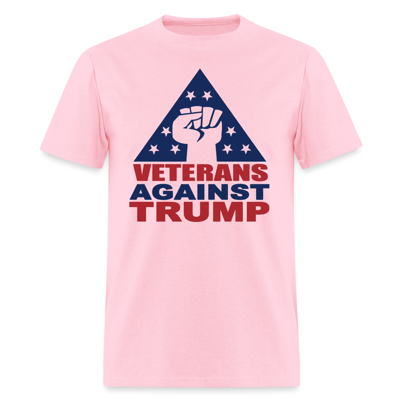 Veterans Againts Trump T Shirt - 10 - pink