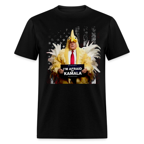 I'm Afraid Of Kamala T Shirt - black