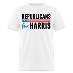 Republicans For Harris White T Shirt - white