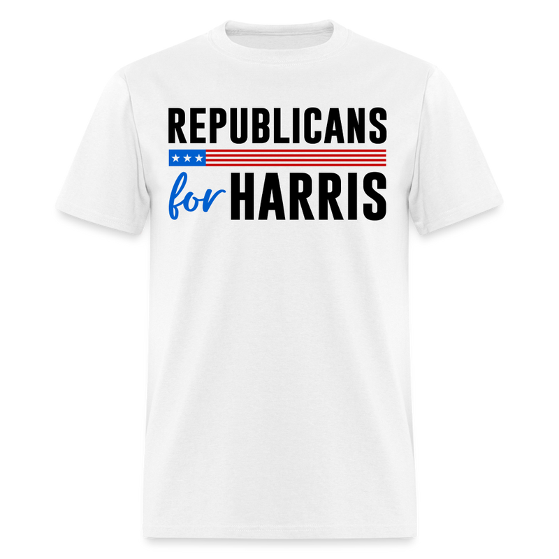 Republicans For Harris White T Shirt - white