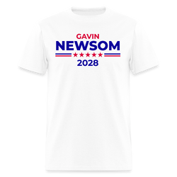 Gavin Newsom 2028 T Shirt - white