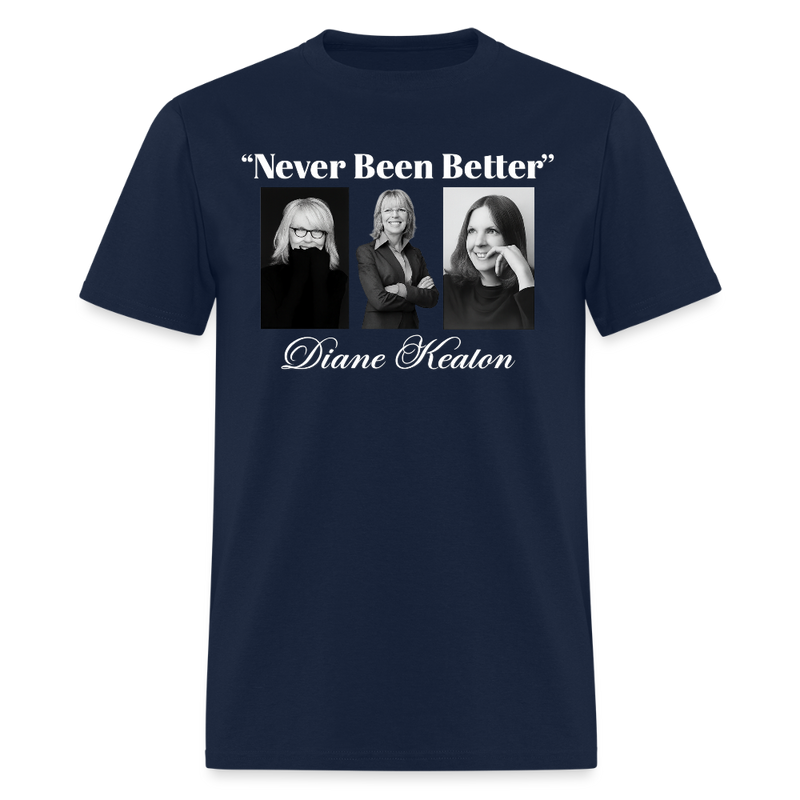 Diane Keaton T Shirt - 13 - navy