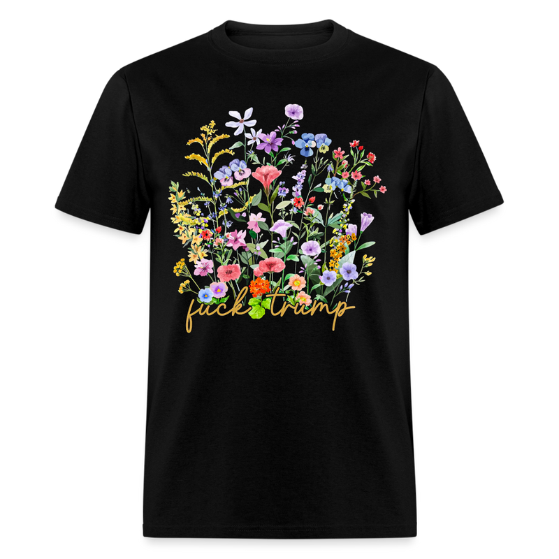 Subtle F Trump T Shirt - 3 - black