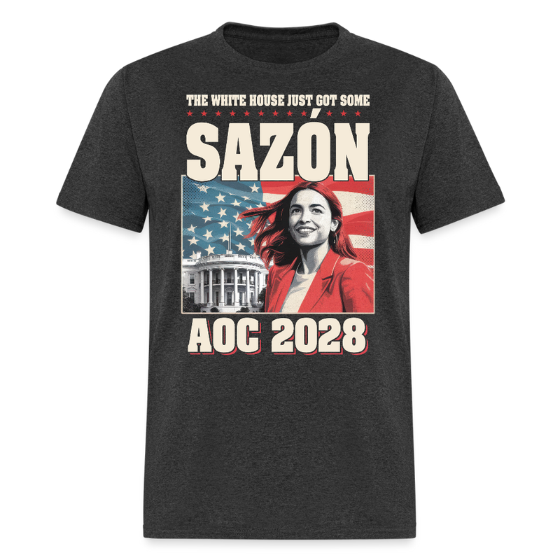 The White House Just Got Some Sazón T Shirt - heather black