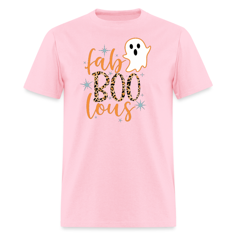 Fab Boo Lous Halloween T Shirt - pink