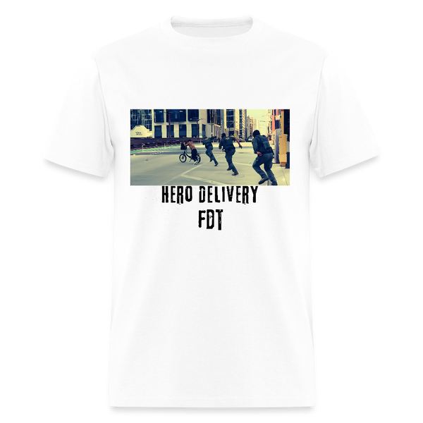 Hero Delivery FDT T Shirt - 2 - white