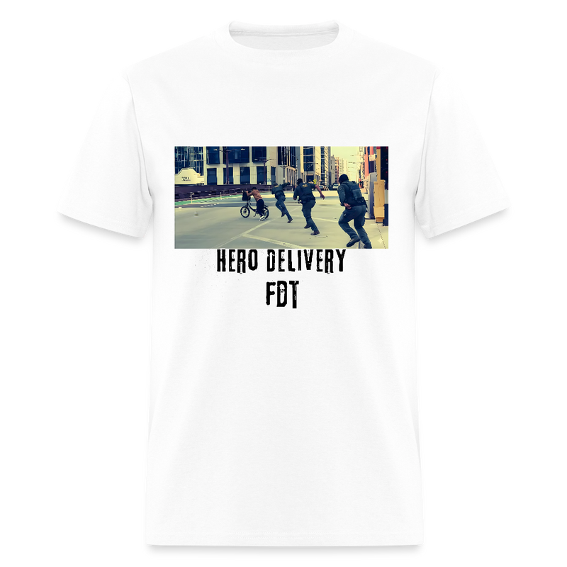 Hero Delivery FDT T Shirt - 2 - white