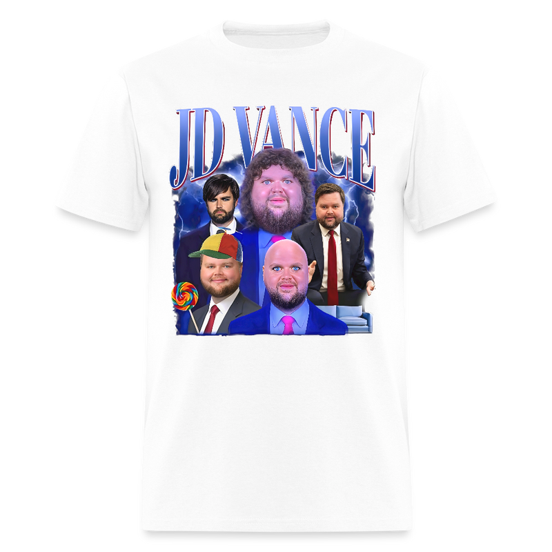 JD Vance Meme T Shirt - white