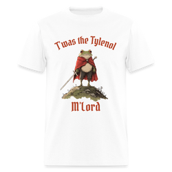 Frog T'Was The Tylenol M'Lord T Shirt - 2 - white