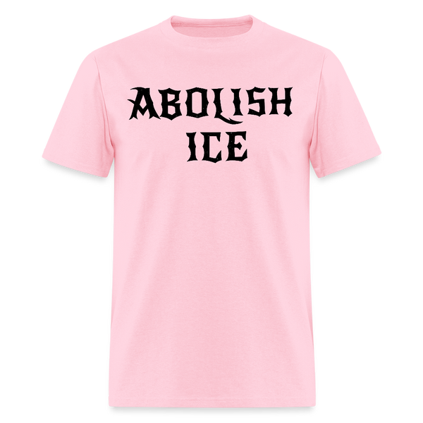 Abolish ICE T Shirt - 2 - pink