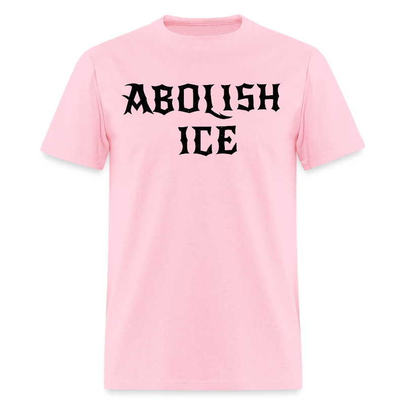 Abolish ICE T Shirt - 2 - pink