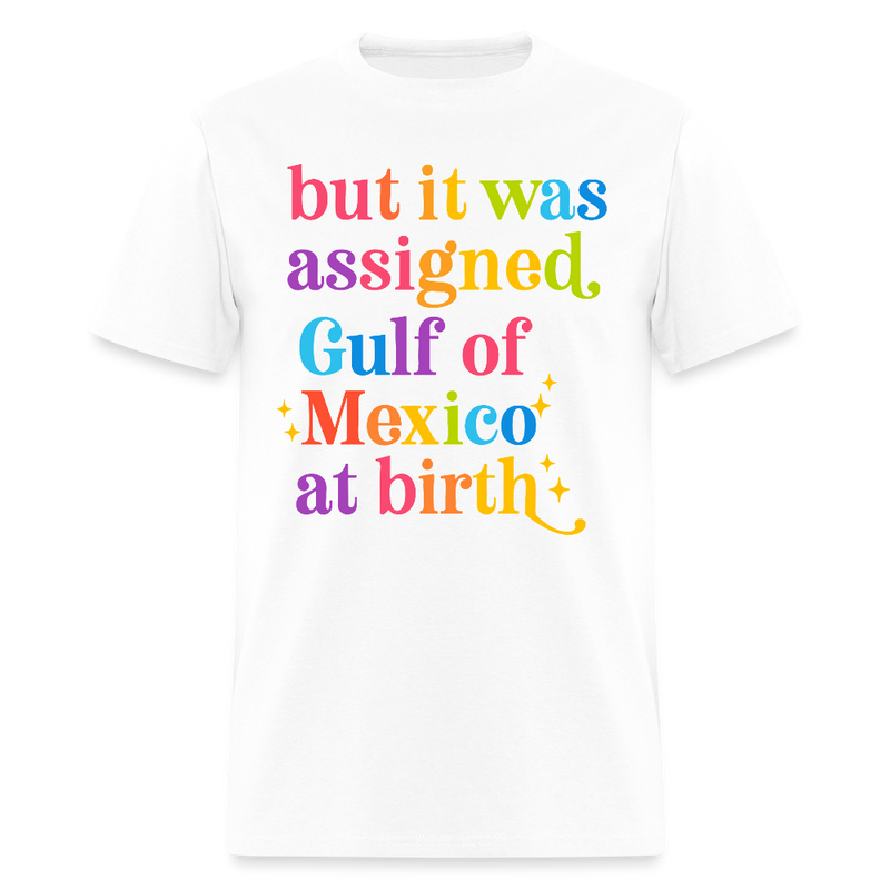 But It Was Assigned Gulf Of Mexico At Birth T Shirt - white