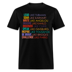 Lead Soar Write Inspire T Shirt - black