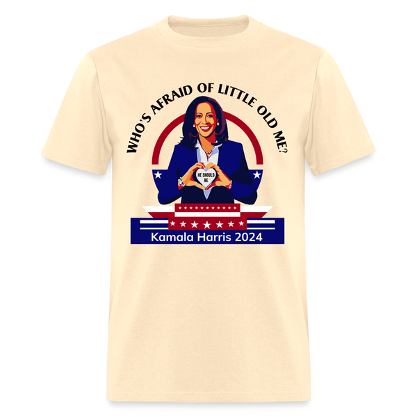 Who’s Afraid of Little Old Me T Shirt - natural