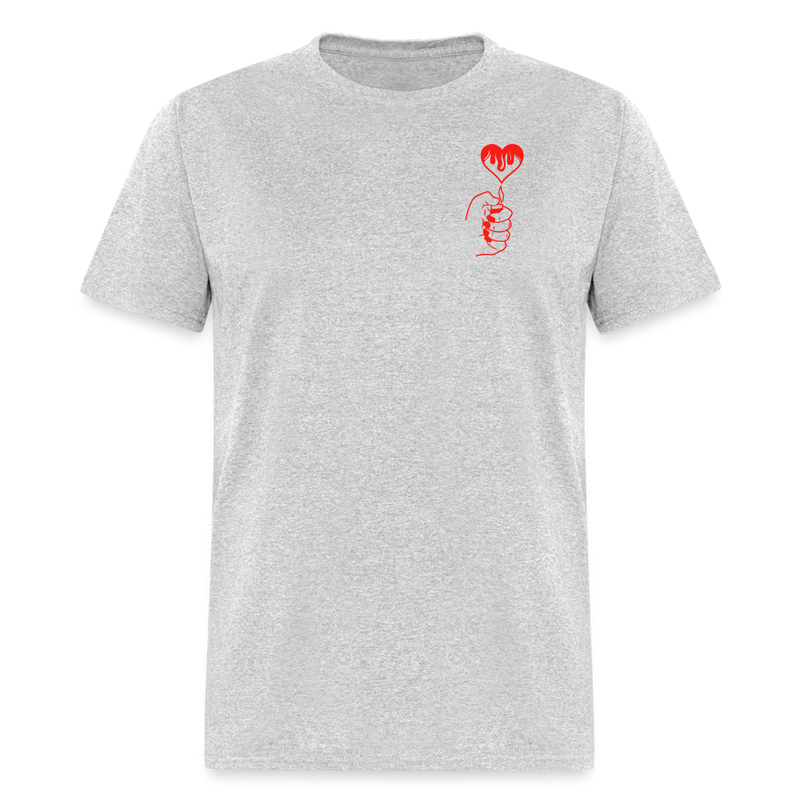 Raise Hell Girl T Shirt - heather gray