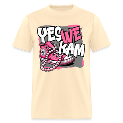 Yes We Kam T Shirt - natural