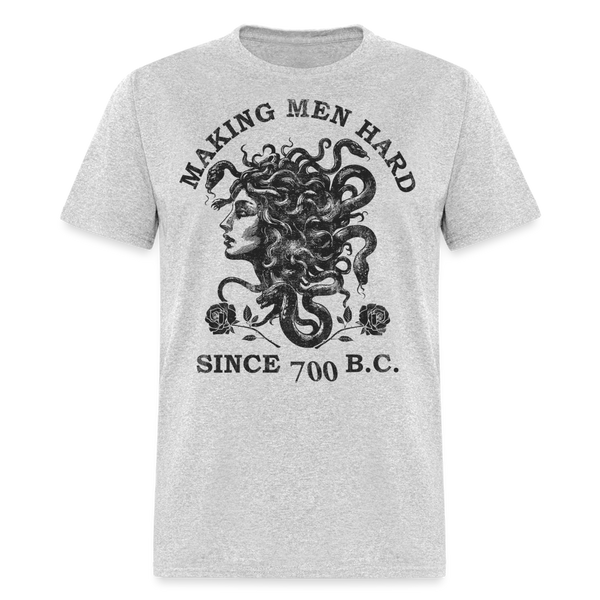 Making Men Hard Since 700 B.C. T Shirt - heather gray