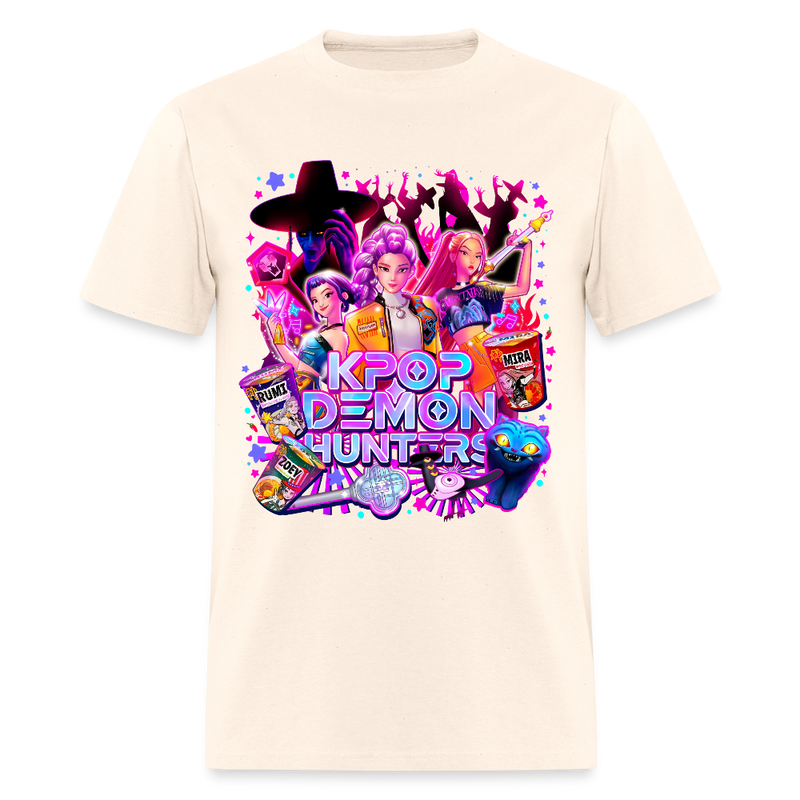Kpop Demon Hunters Halloween T Shirt - natural