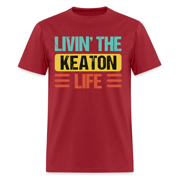 Diane Keaton T Shirt - 27 - dark red
