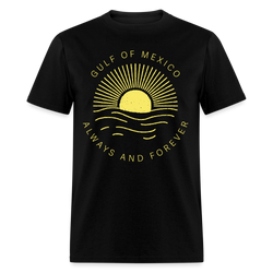 Gulf of Mexico Always And Forever T Shirt - black