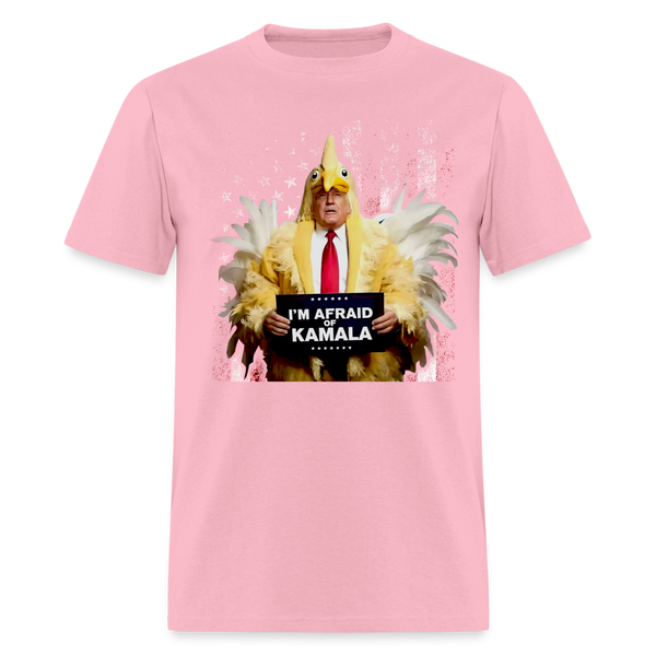 I'm Afraid Of Kamala T Shirt - pink