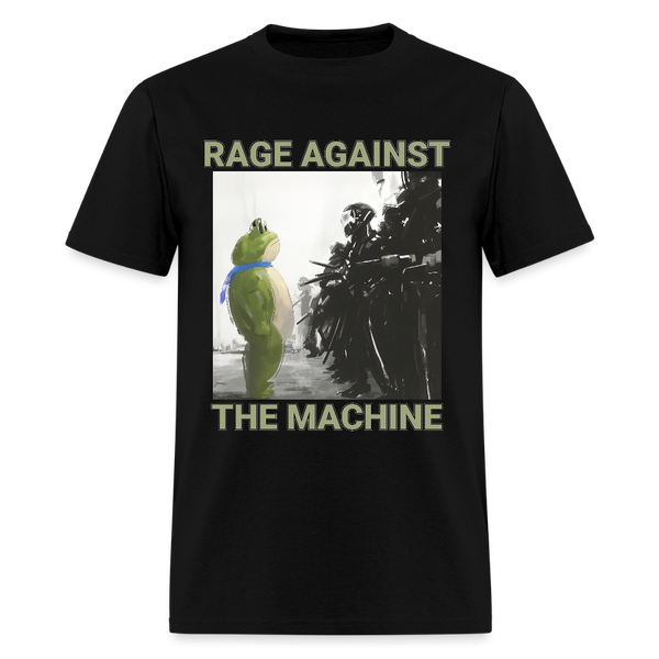 Rage Against The Machine Portland Frog T Shirt - black