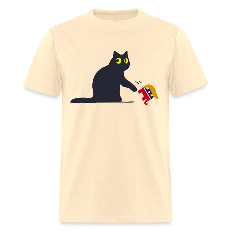 Black Cat T Shirt - natural