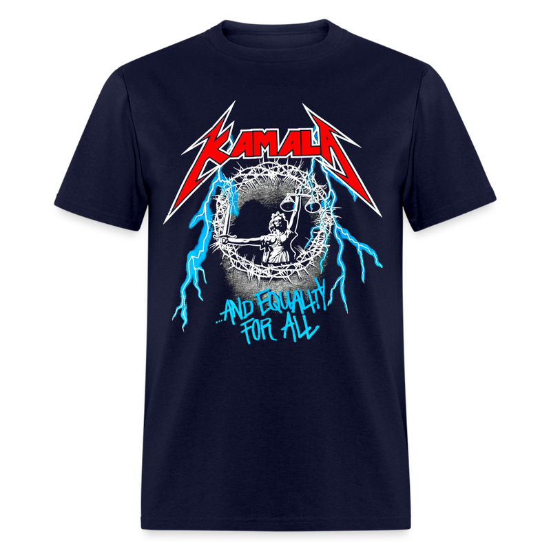 Kamala And Equality For All T Shirt - navy