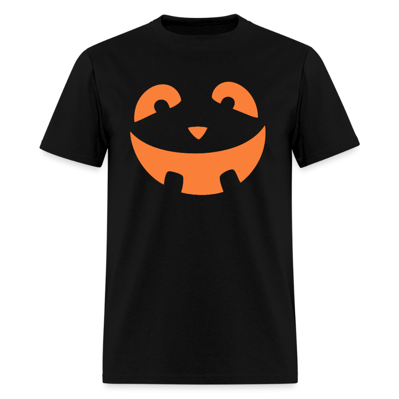 Pumpkin Faces Halloween T Shirt - 3 - black