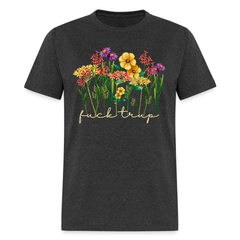 F Trump T Shirt - heather black