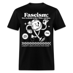 Retro Funny Anti Trump Anti Fascism T Shirt - black