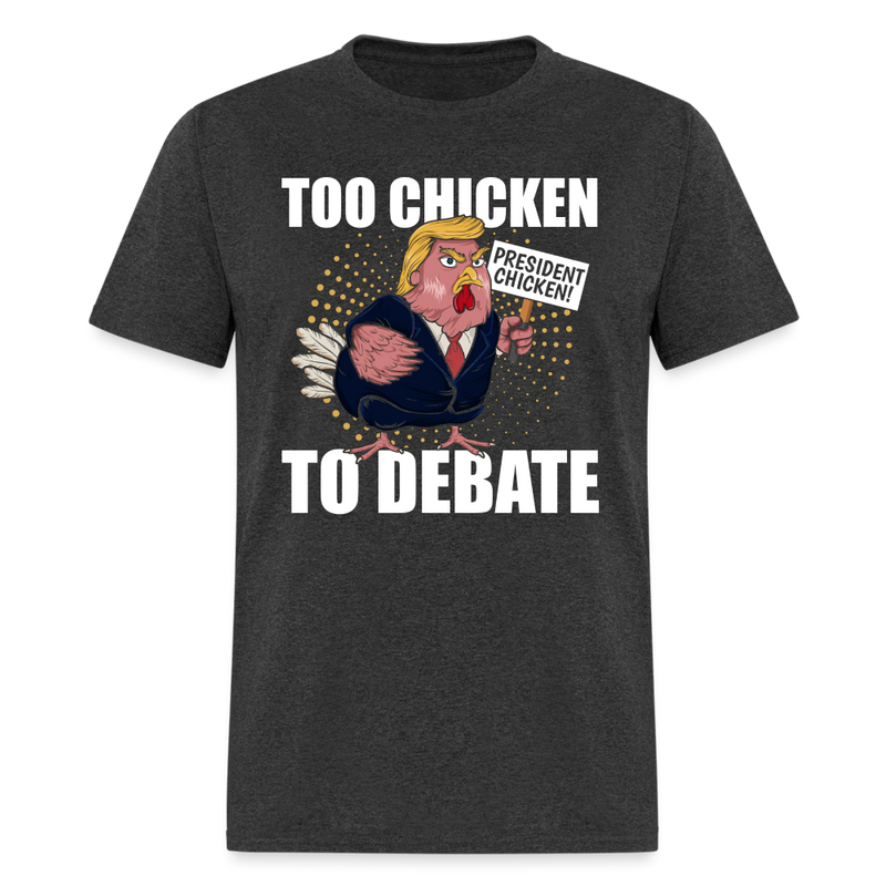 The Commander-in-Chicken T-Shirt - heather black