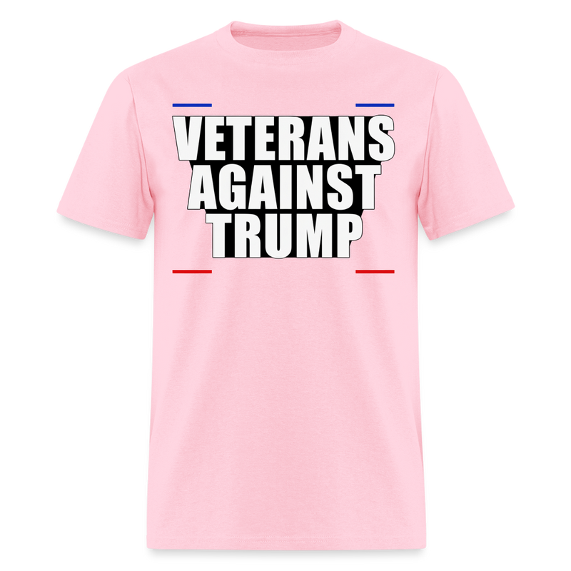 Veterans Againts Trump T Shirt - 5 - pink