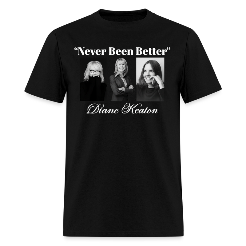 Diane Keaton T Shirt - 13 - black