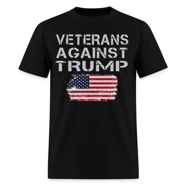 Veterans Againts Trump T Shirt - 17 - black