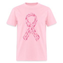 Hope Love Strength Breast Cancer Awareness Month T Shirt - pink