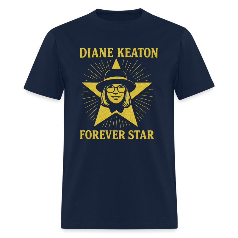 Diane Keaton T Shirt - 22 - navy