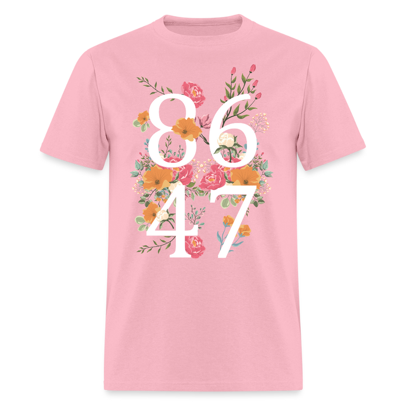 Retro Democrat 8647 Anti Trump T Shirt - pink