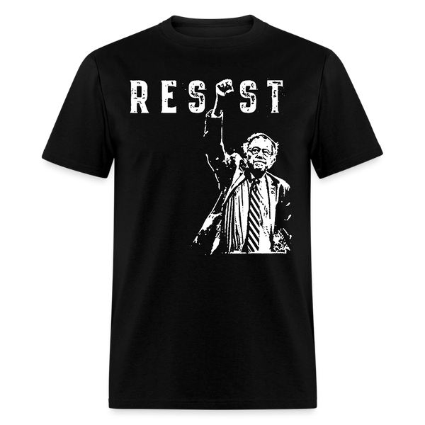 Resist Stand With Bernie T Shirt - black