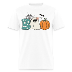Boo Halloween T Shirt - 2 - white