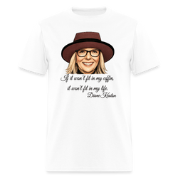 Diane Keaton T Shirt - 19 - white